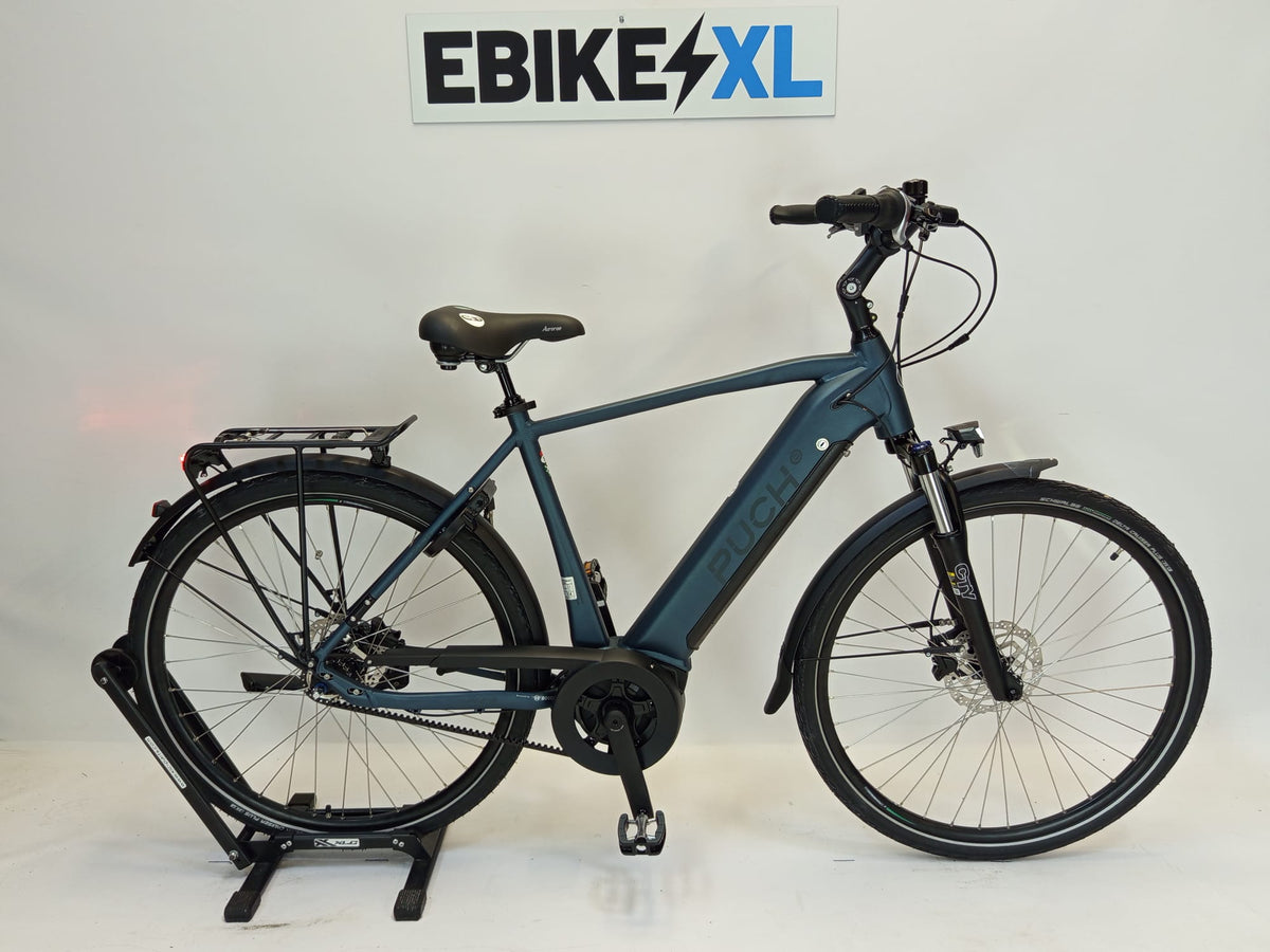Puch CITY 5.5 Bosch Active Line Plus Middenmotor Belt-Drive Heren, elektrische fiets, linkerzijde