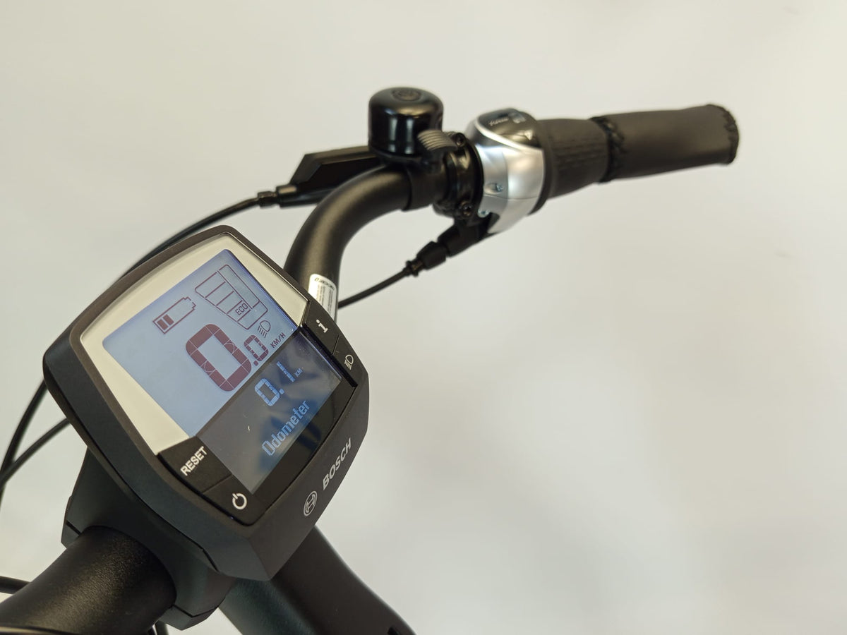 Puch CITY 5.5 Bosch Active Line Plus Middenmotor Belt-Drive Heren, achterwiel en cassette