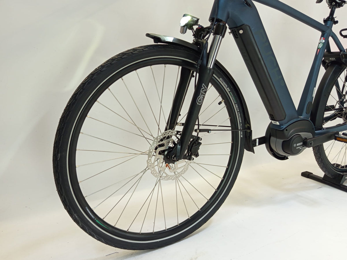 Puch CITY 5.5 Bosch Active Line Plus Middenmotor Belt-Drive Heren, detailfoto 3