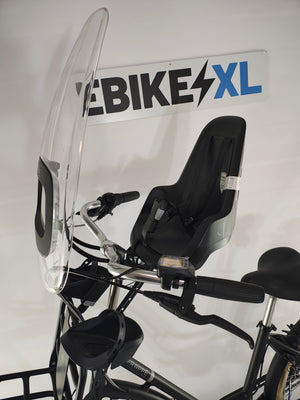 NIEUW! Frappé e-City Comfort Bosch Active Line Plus Middenmotor Zwart Mat Transportfiets L