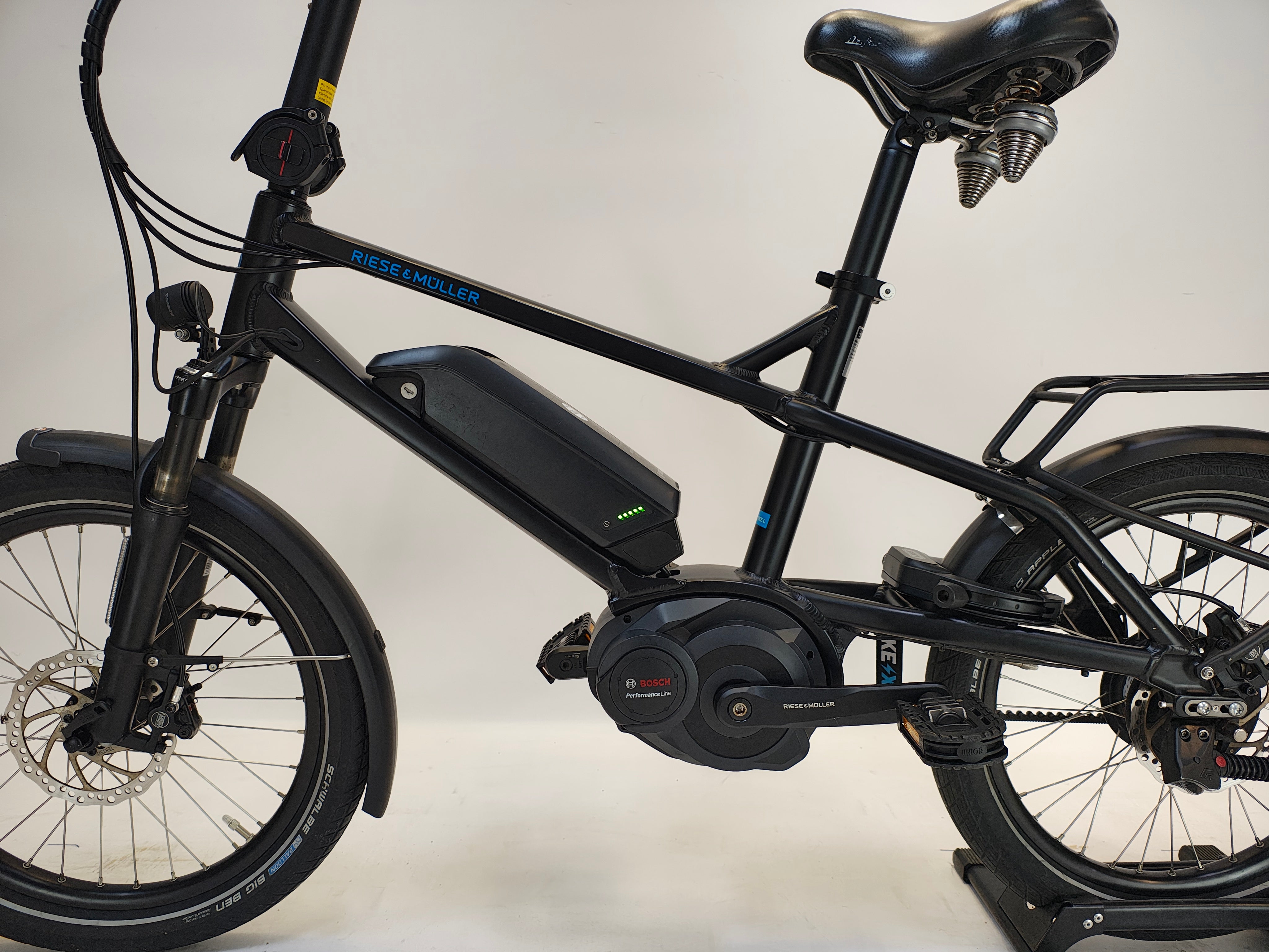 Riese & Müller Tinker Bosch Performance Line Middenmotor 500Wh Belt-Drive! 20