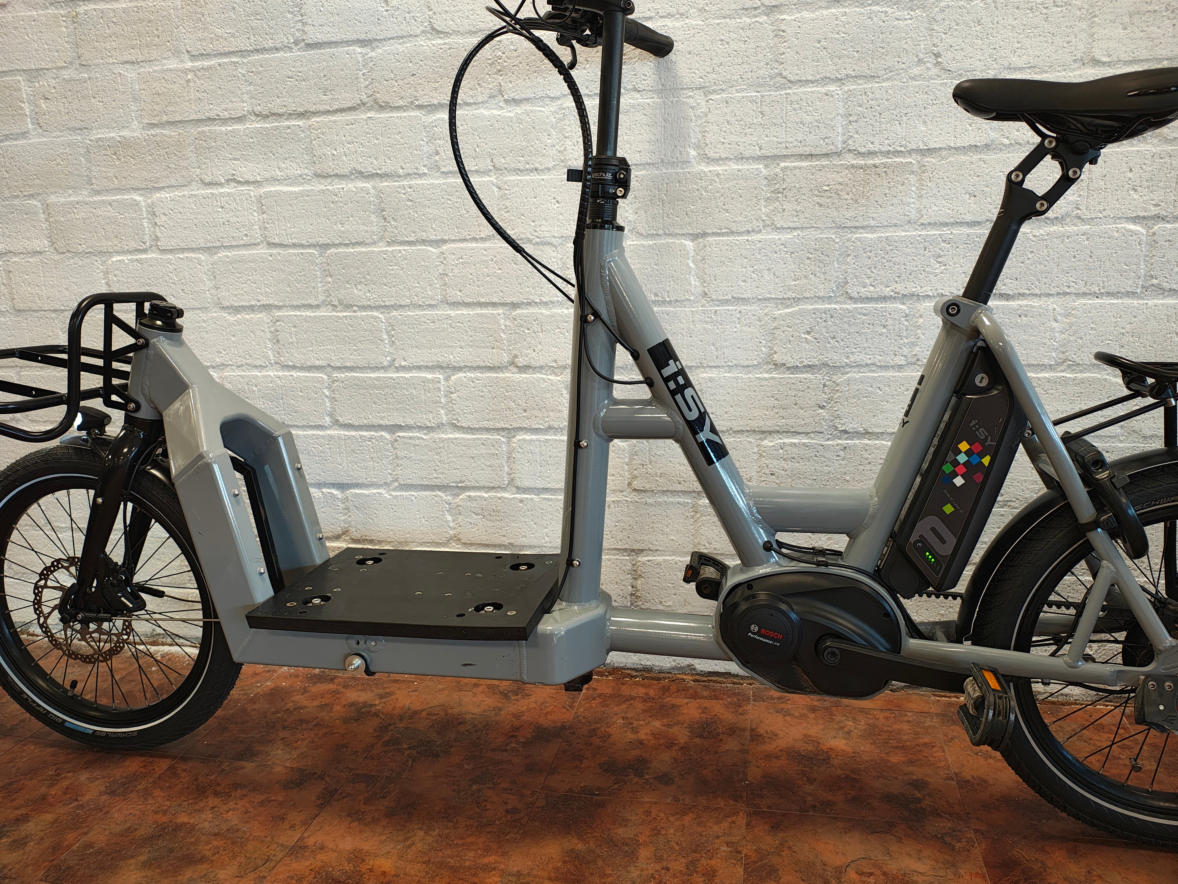 I:SY Cargo N3.8 ZR Bosch Performance Line Middenmotor 500Wh Belt-Drive!