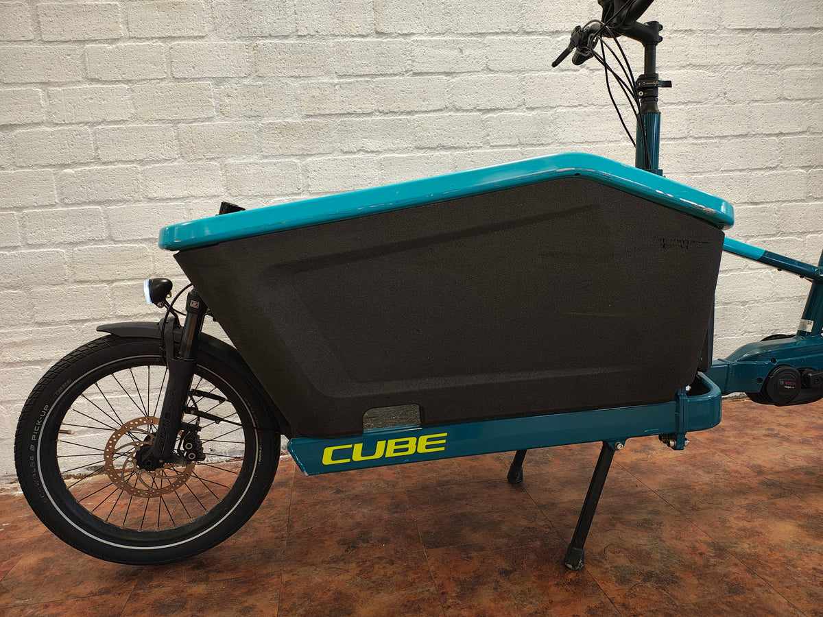 Cube Cargo Hybrid 500 Bosch Cargo Line Middenmotor Blauw | Tweedehands | 1 jaar garantie