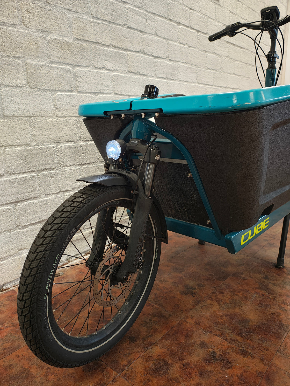Cube Cargo Hybrid 500 Bosch Cargo Line Middenmotor Blauw | Tweedehands | 1 jaar garantie