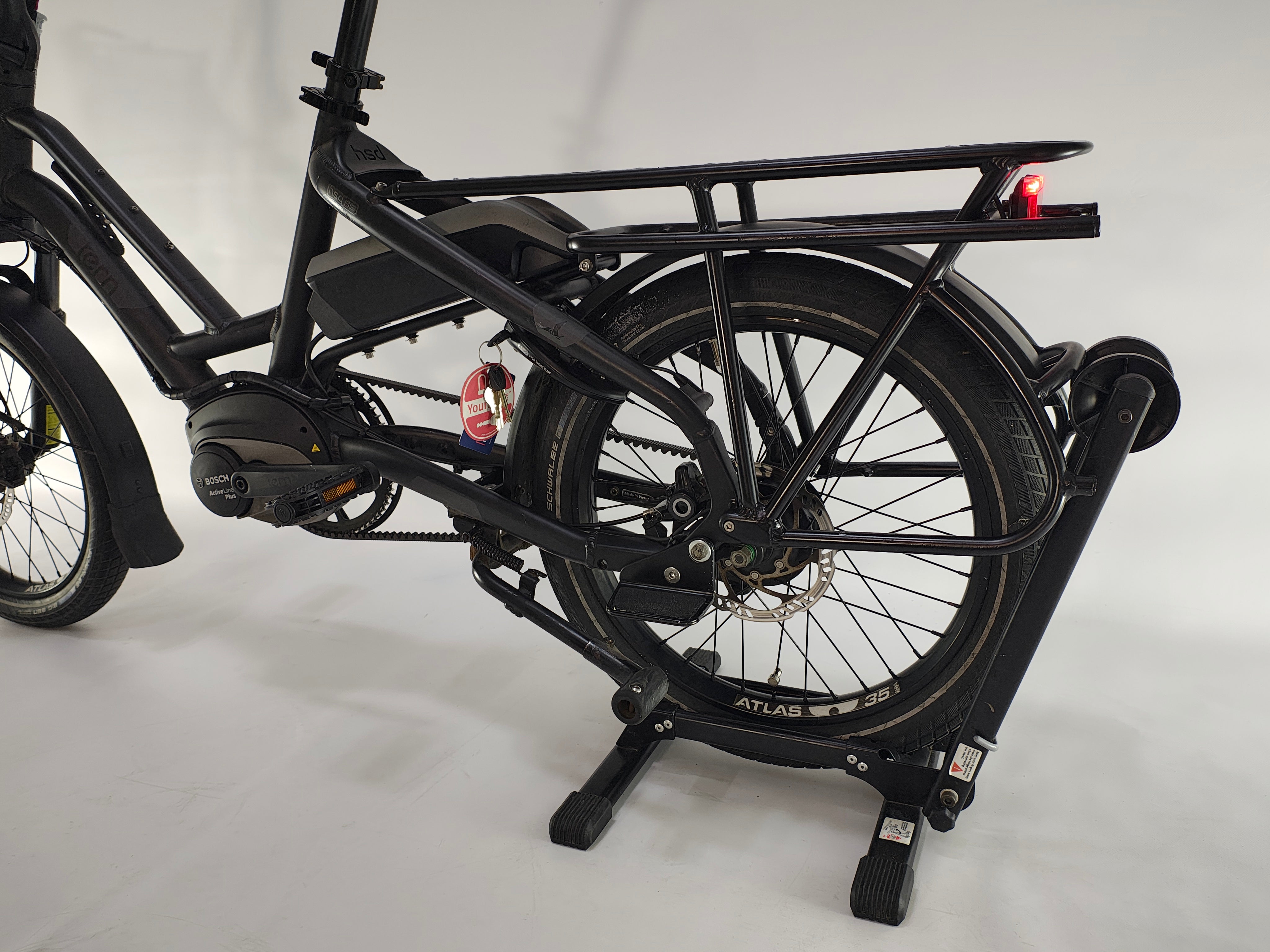 Tern HSD S8i Bosch Active Line Plus Middenmotor 500Wh Belt-Drive!