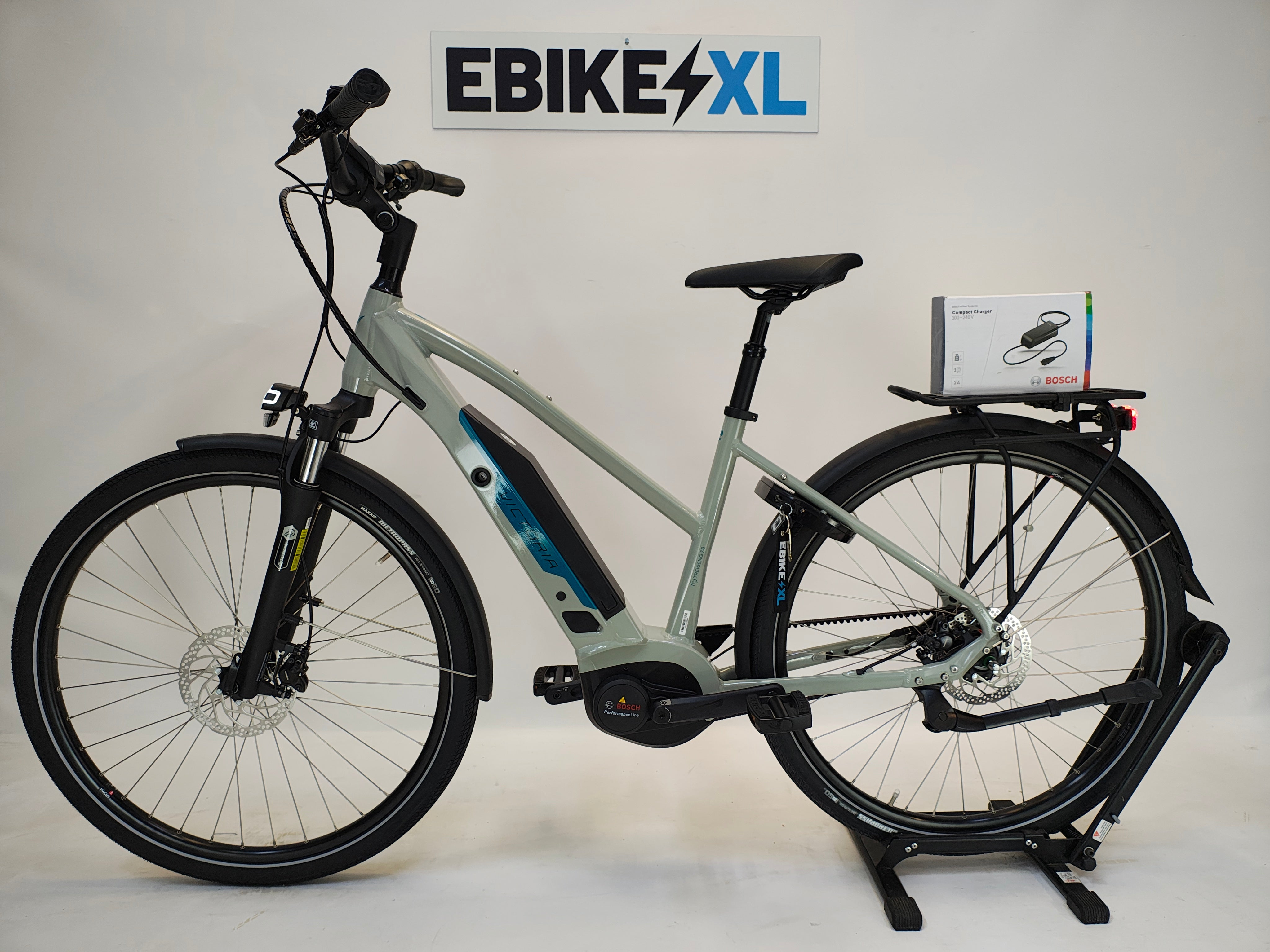 NIEUW! Victoria e-Trekking 7.8 Bosch Performance Line Middenmotor 500Wh Belt-drive!