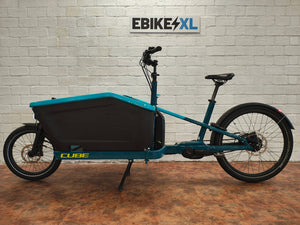Cube Cargo Hybrid 500 Bosch Cargo Line Middenmotor Blauw | Tweedehands | 1 jaar garantie