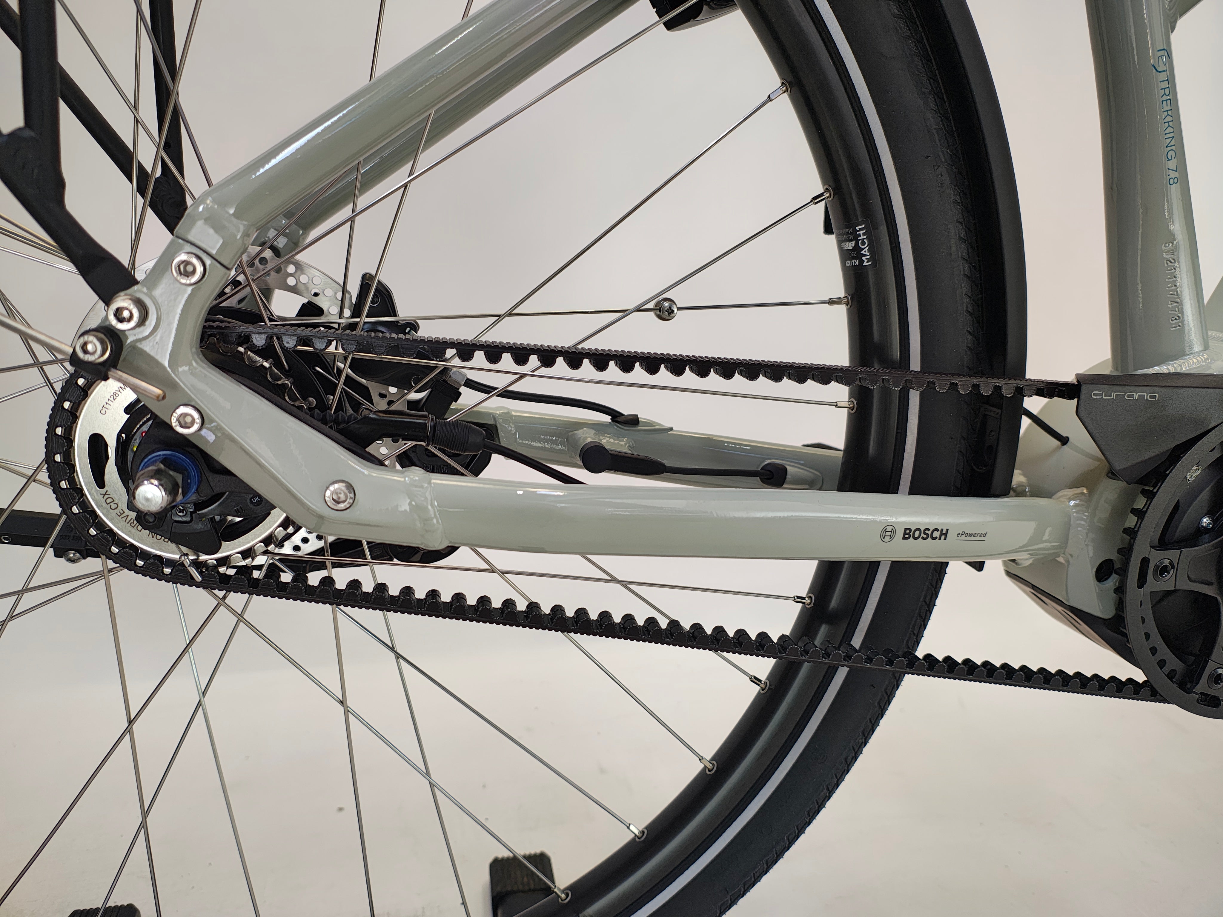NIEUW! Victoria e-Trekking 7.8 Bosch Performance Line Middenmotor 500Wh Belt-drive!