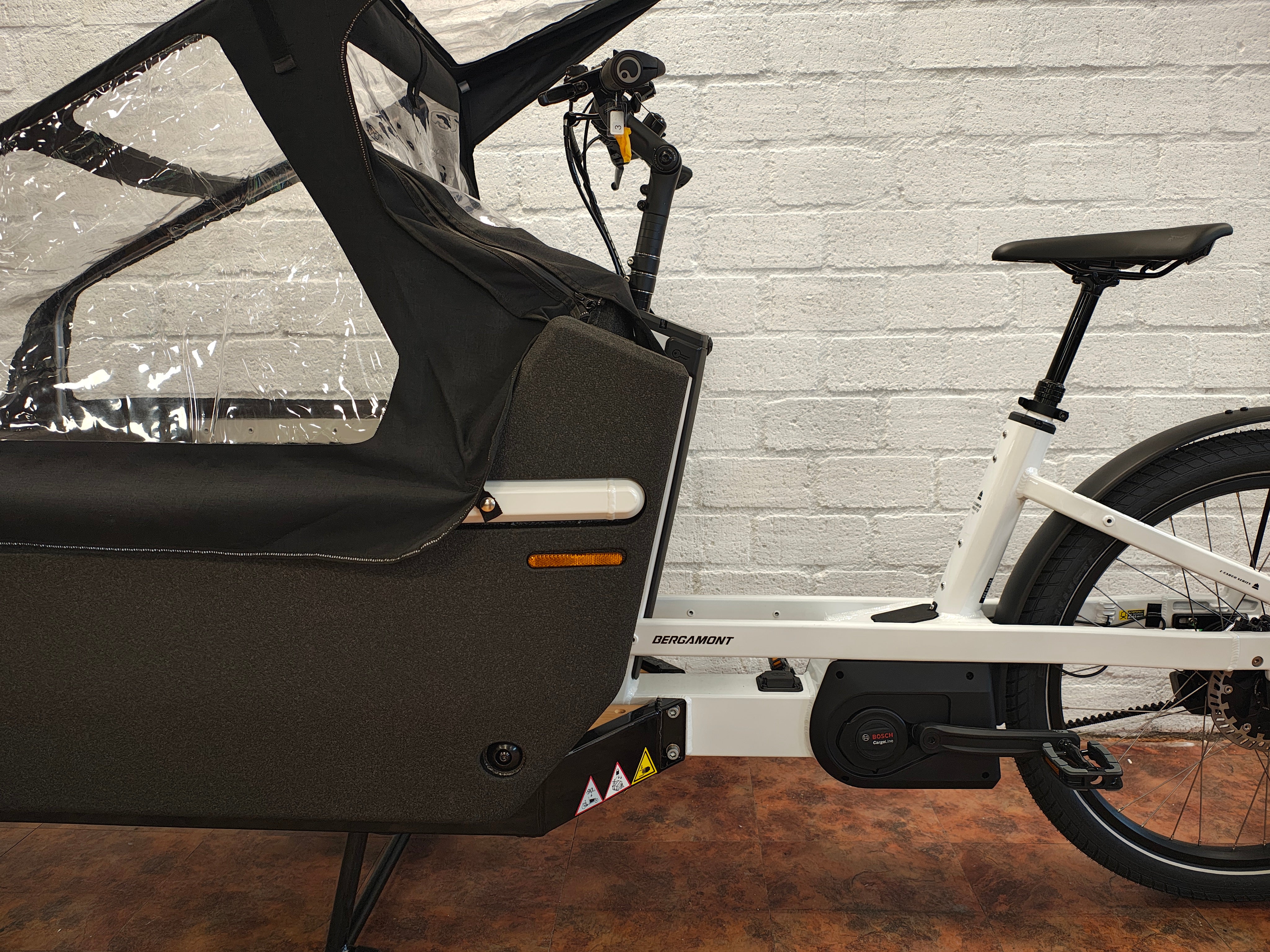 NIEUW! Bergamont e-Cargoville LJ elite Bosch Cargo Line Middenmotor 625Wh Belt-Drive!