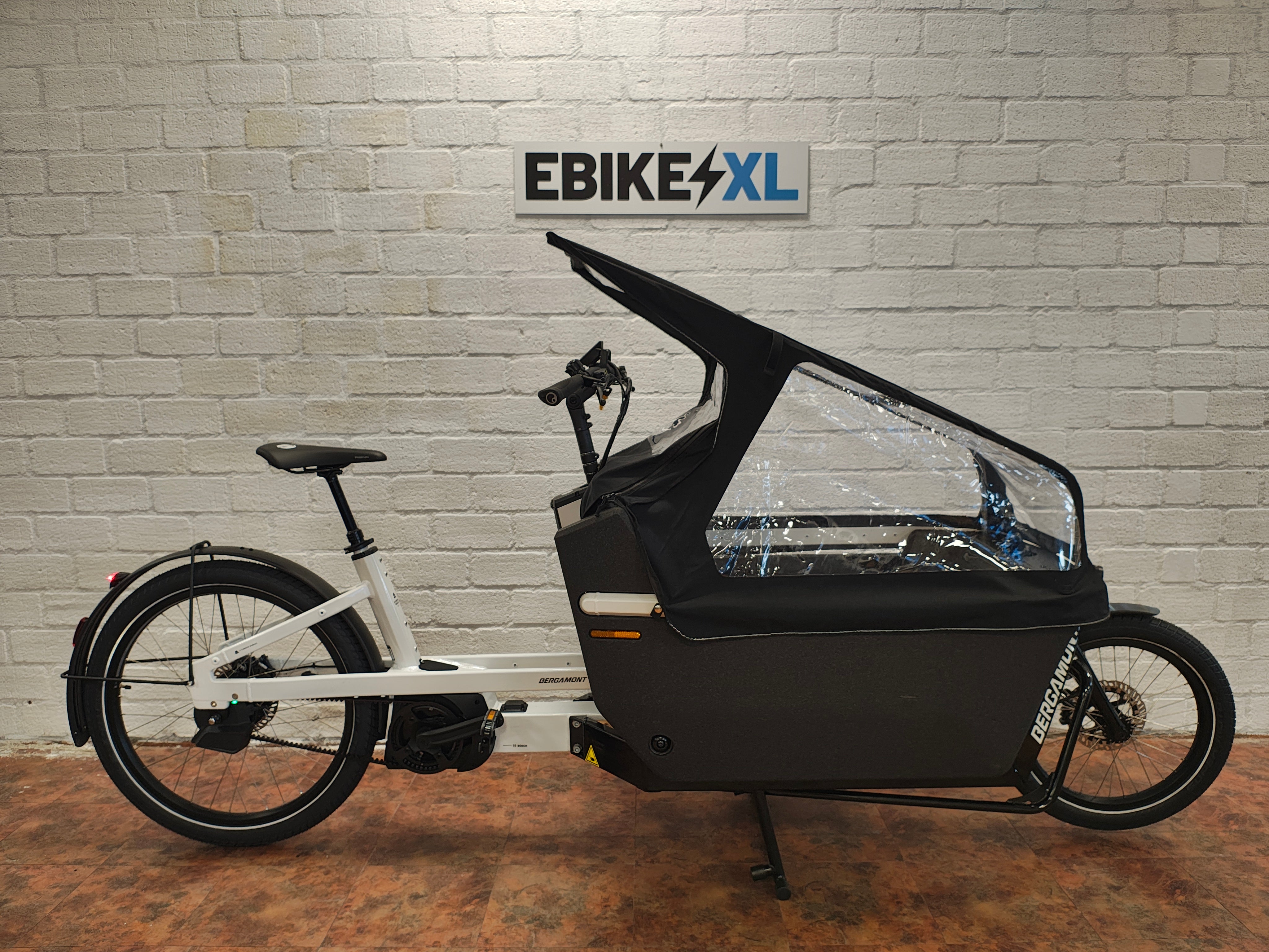 NIEUW! Bergamont e-Cargoville LJ elite Bosch Cargo Line Middenmotor 625Wh Belt-Drive!