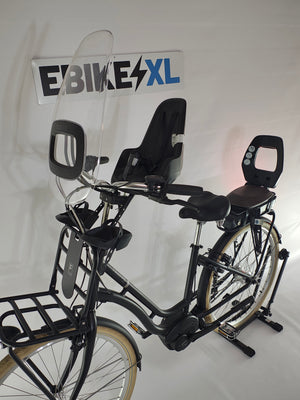 NIEUW! Frappé e-City Comfort Bosch Active Line Plus Middenmotor Zwart Mat Transportfiets L