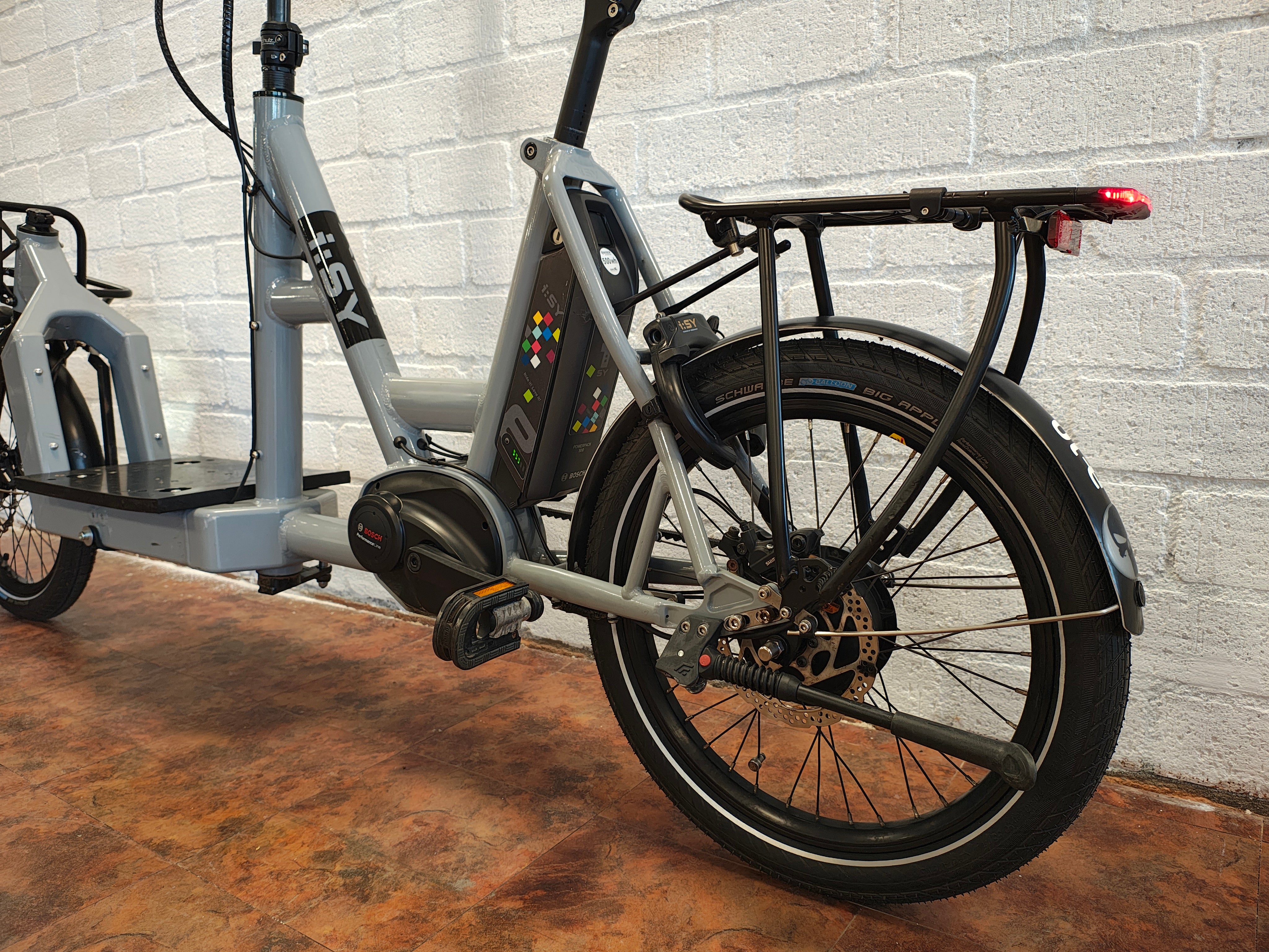 I:SY Cargo N3.8 ZR Bosch Performance Line Middenmotor 500Wh Belt-Drive!