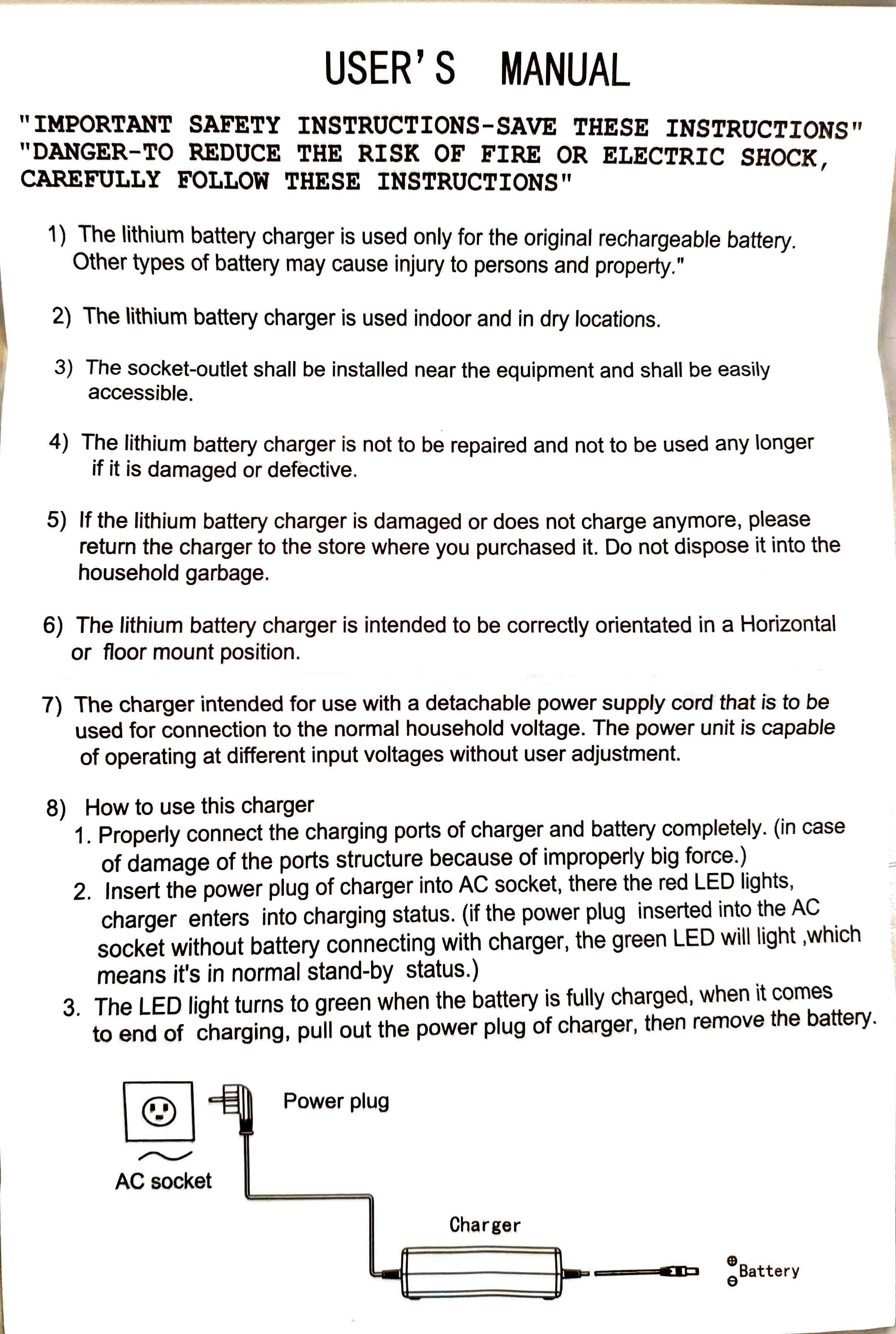 Oplader voor Bosch Accu's (4A Charger)