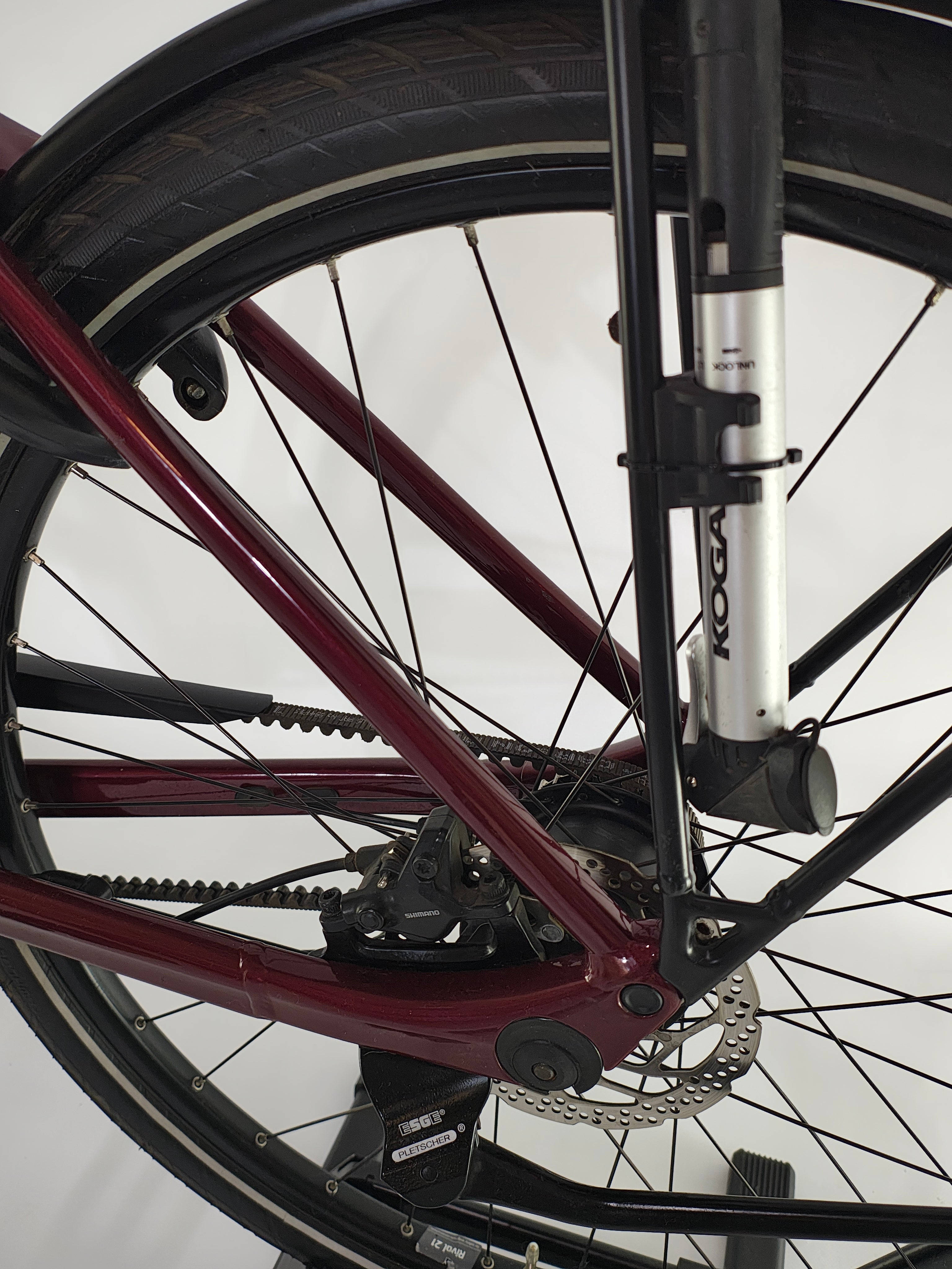 Koga e-nova EVO Bosch Active Line Plus Middenmotor Belt-Drive!