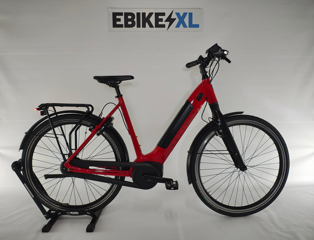 Gazelle Ultimate C8+ Bosch Active Line Plus Middenmotor 500Wh, elektrische fiets, linkerzijde