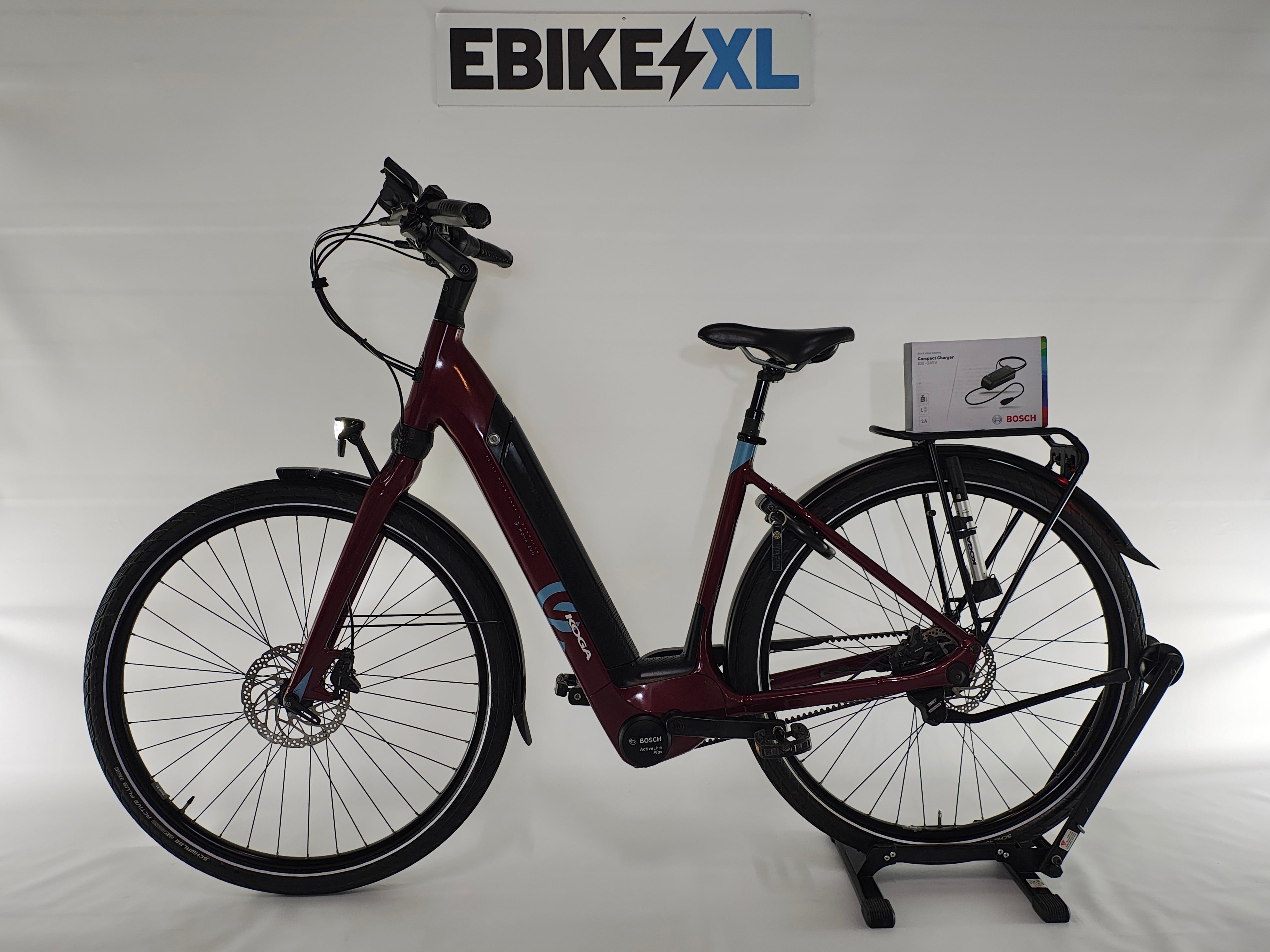 Koga e-nova EVO Bosch Active Line Plus Middenmotor Belt-Drive!