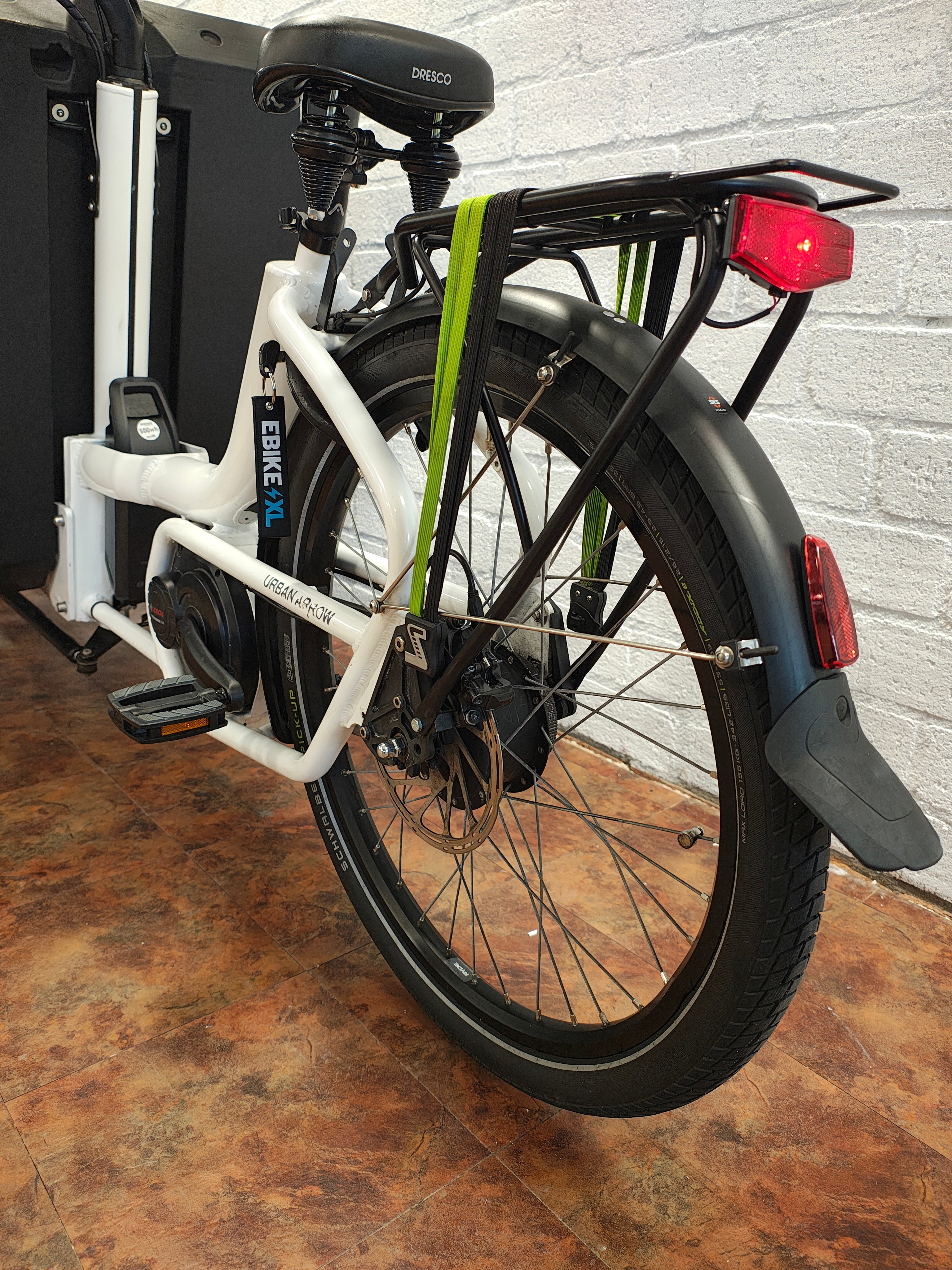 Urban Arrow Cargo Dockr Bosch Performance Line Middenmotor 500Wh Belt-Drive!