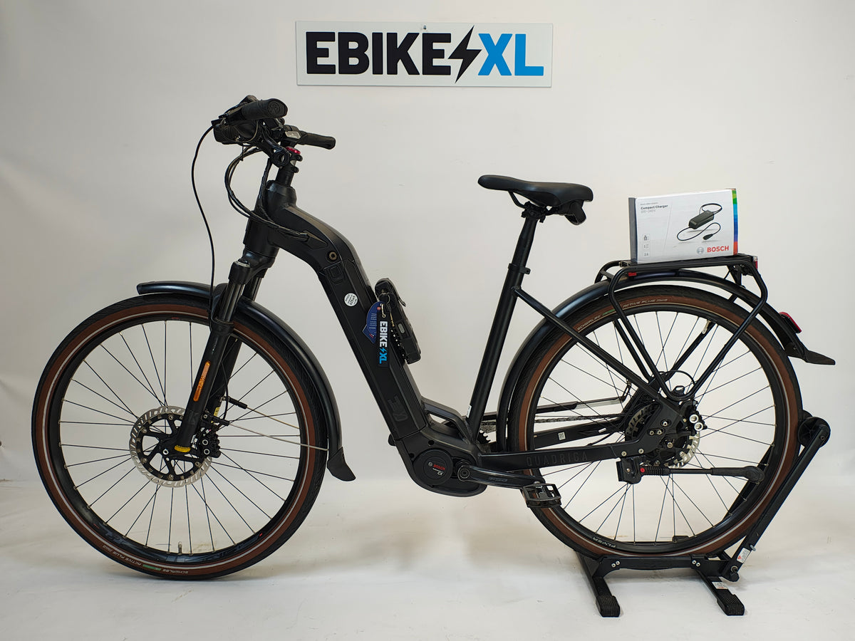 Kettler Quadriga 1.8 Bosch Performance Line CX Middenmotor 625Wh Dual Battery, elektrische fiets, zijaanzicht