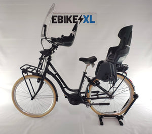 NIEUW! Frappé e-City Comfort Bosch Active Line Plus Middenmotor Zwart Mat Transportfiets L