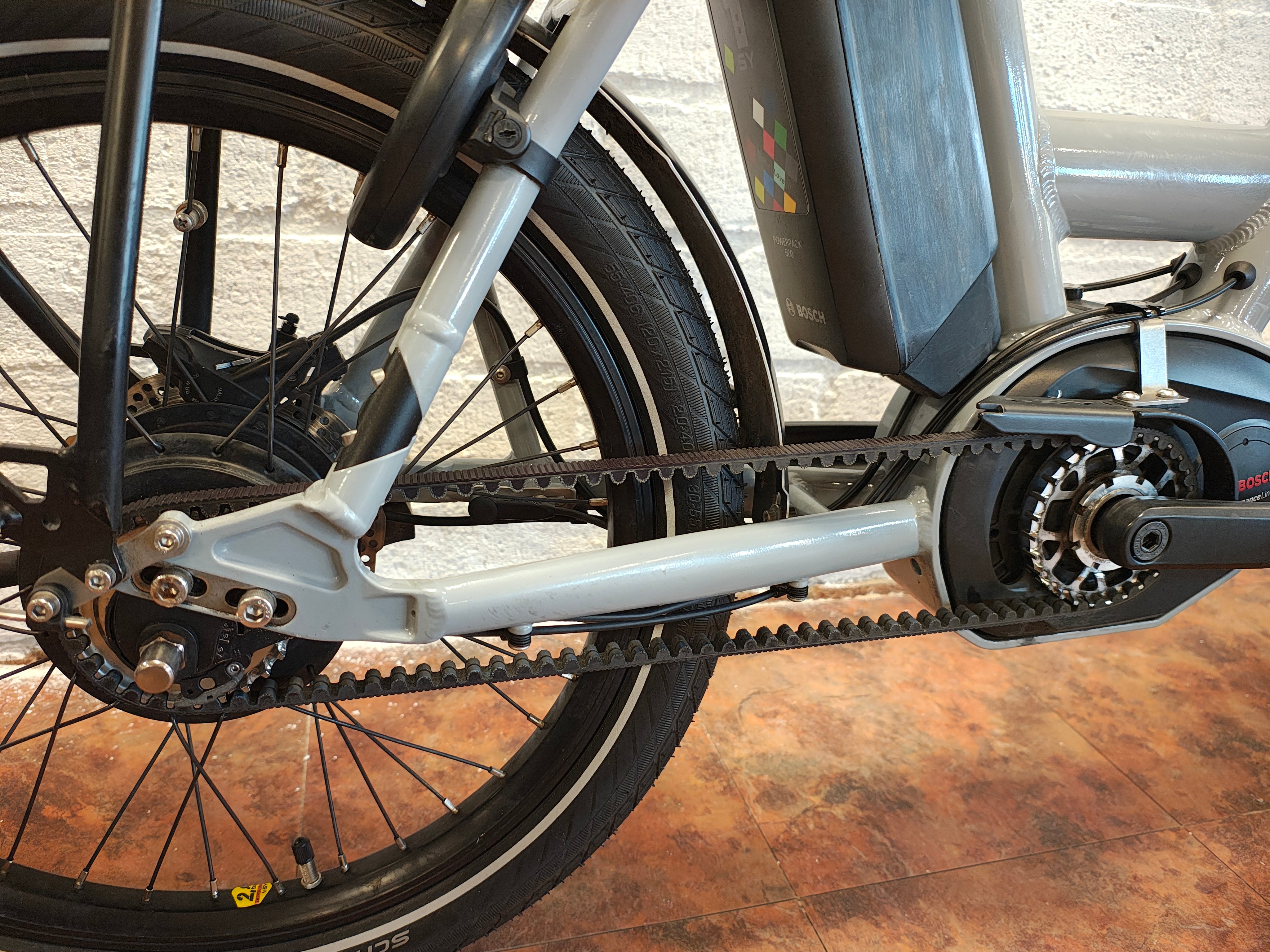 I:SY Cargo N3.8 ZR Bosch Performance Line Middenmotor 500Wh Belt-Drive!