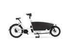 Urban Arrow Family bakfiets, wit, zijaanzicht