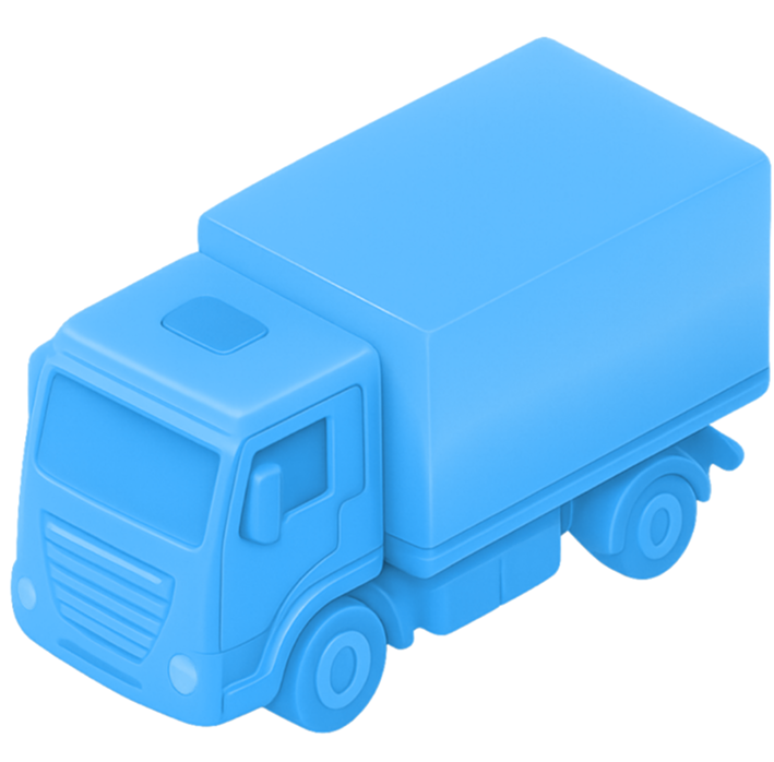 Bezorgtruck-icoon
